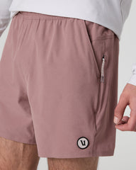Vuori Maverick Volley Short Men's Zion Rose Hybrid Shorts