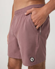 Vuori Maverick Volley Short Lined Men's Adobe Swim Shorts