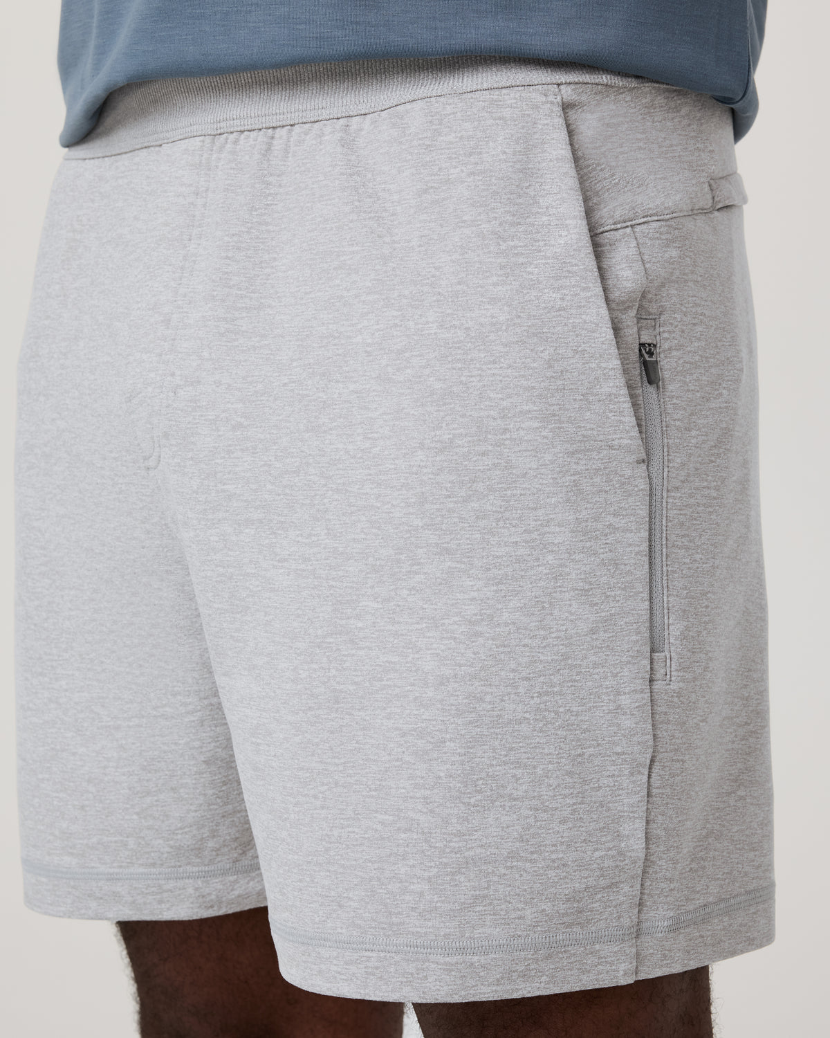 Vuori Coronado Short 5" Men's Light Heather Grey Lounge Short