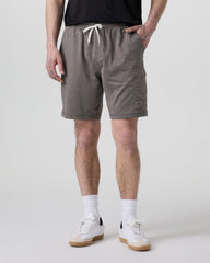 Vuori Sunday Performance Utility Short Classic Fit 8" Warm Grey Heather
