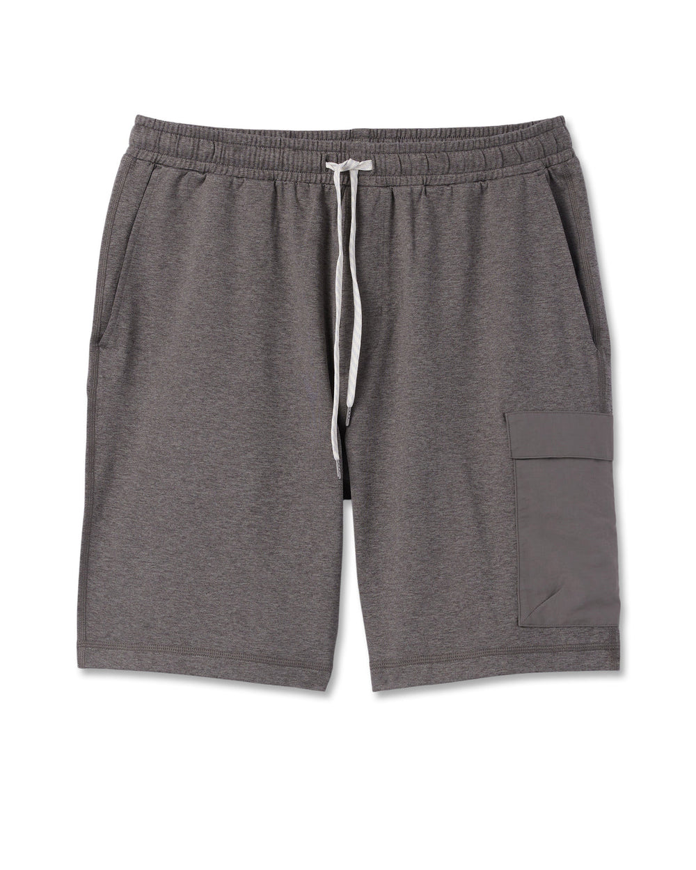 Vuori Sunday Performance Utility Short Classic Fit 8" Warm Grey Heather