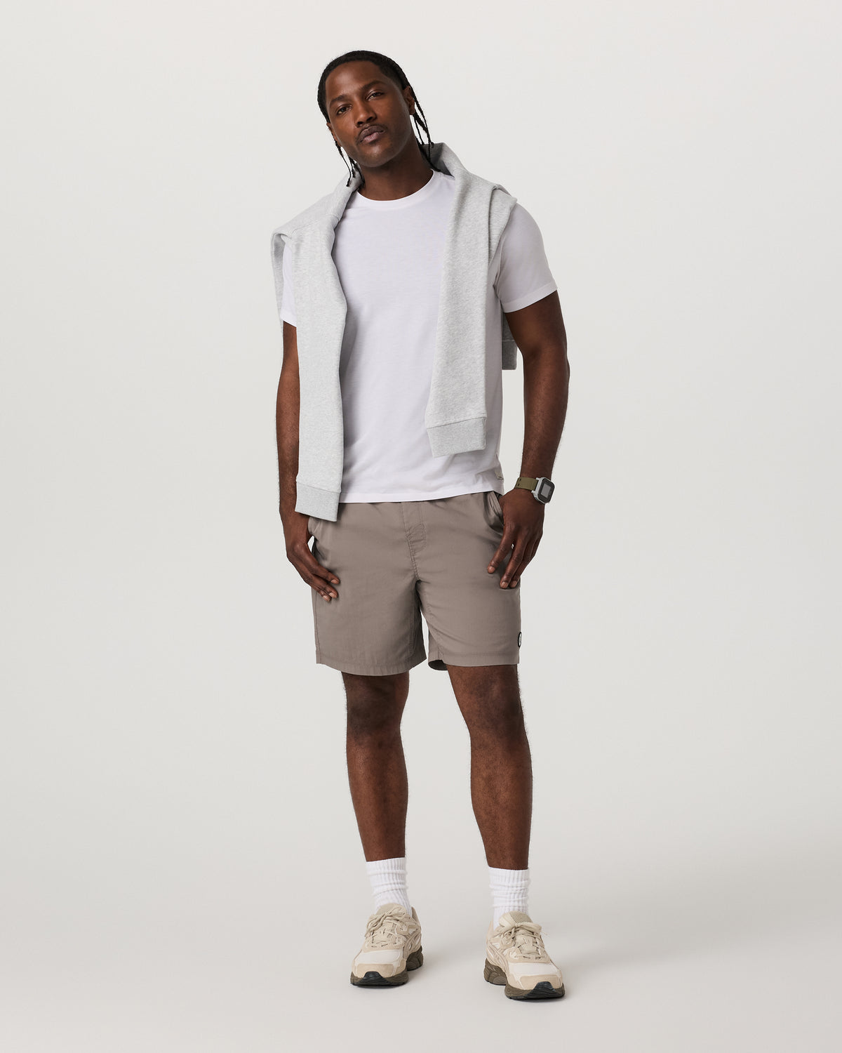Vuori Kore Everyday Short Lined 7" Men's Smokey Taupe Shorts