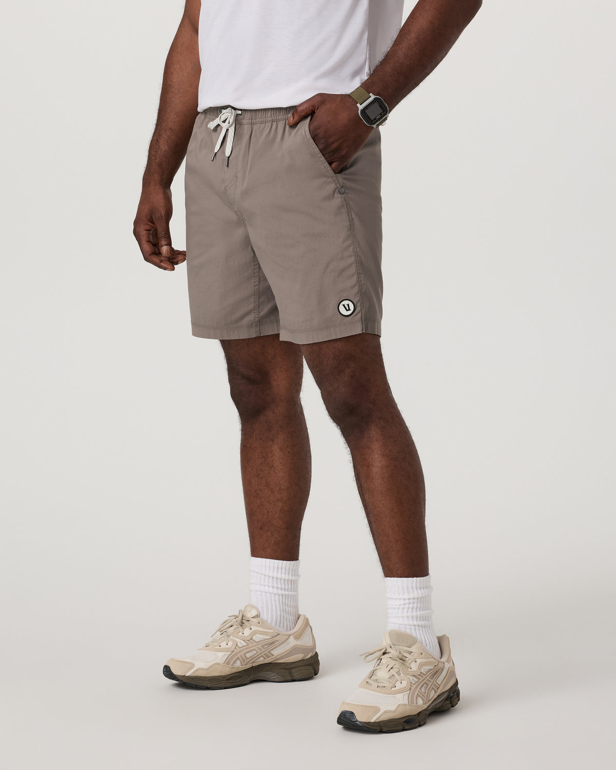 Vuori Kore Everyday Short Lined 7" Men's Smokey Taupe Shorts