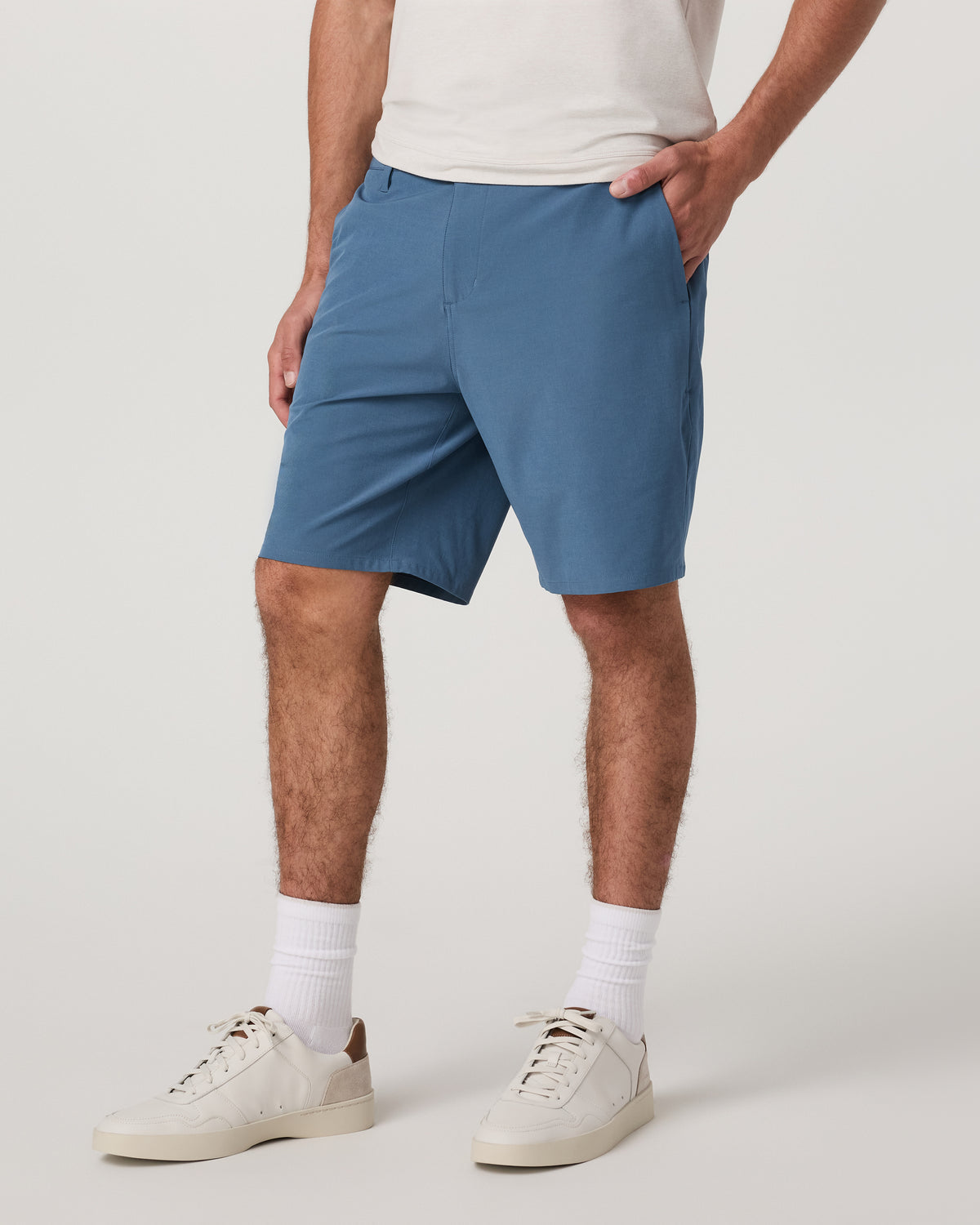 Vuori Aim Short Men's Pool Blue Performance Shorts