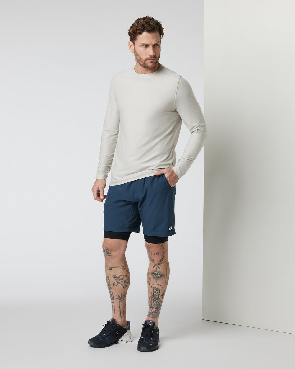 Vuori PR Short Men's Black Compression Shorts