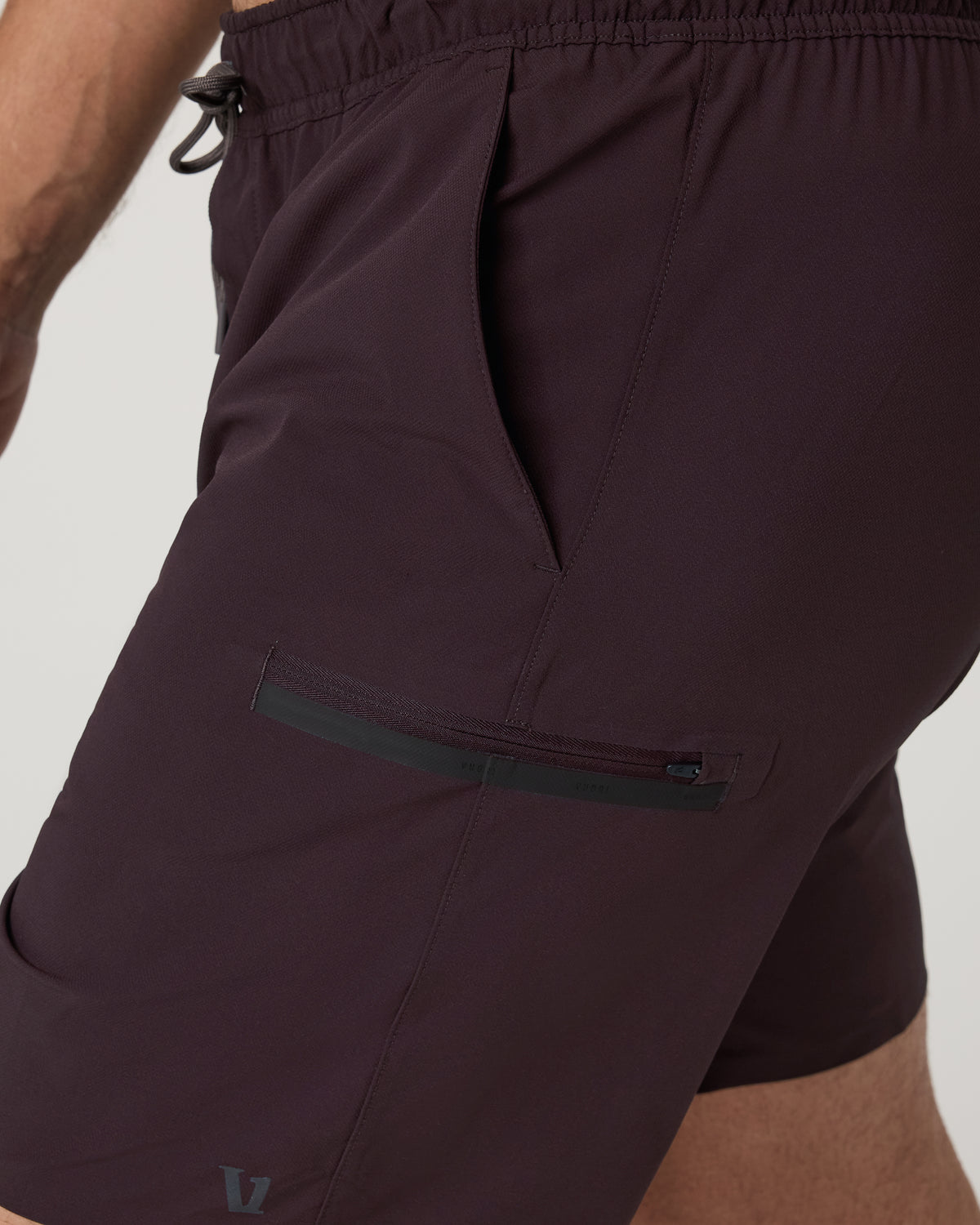 Vuori Grafton Short Lined 7" Men's Raisin Training Shorts