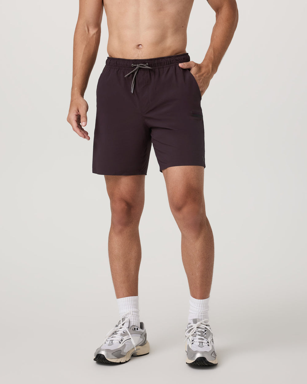 Vuori Grafton Short Lined 7" Men's Raisin Training Shorts