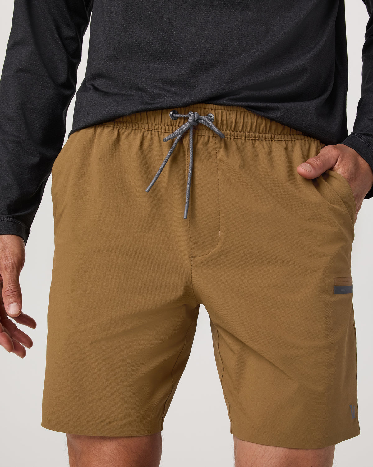 Vuori Grafton Short Unlined 7" Men's Rum Training Shorts