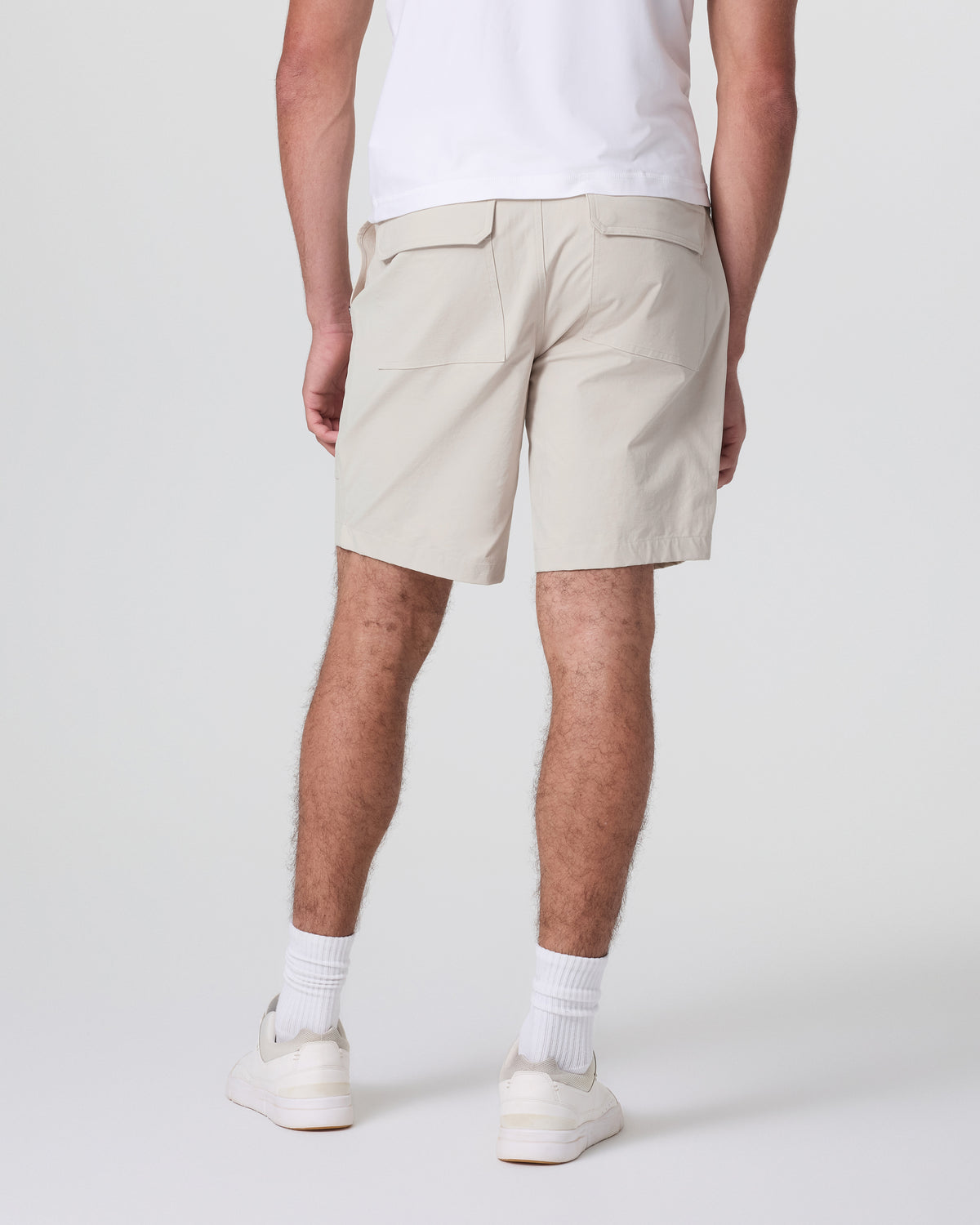 Vuori Barren Short Men's Oatmeal Outdoor Shorts