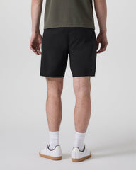 Vuori Cascade Crinkle Elastic Waist Short Classic Fit 8" Black
