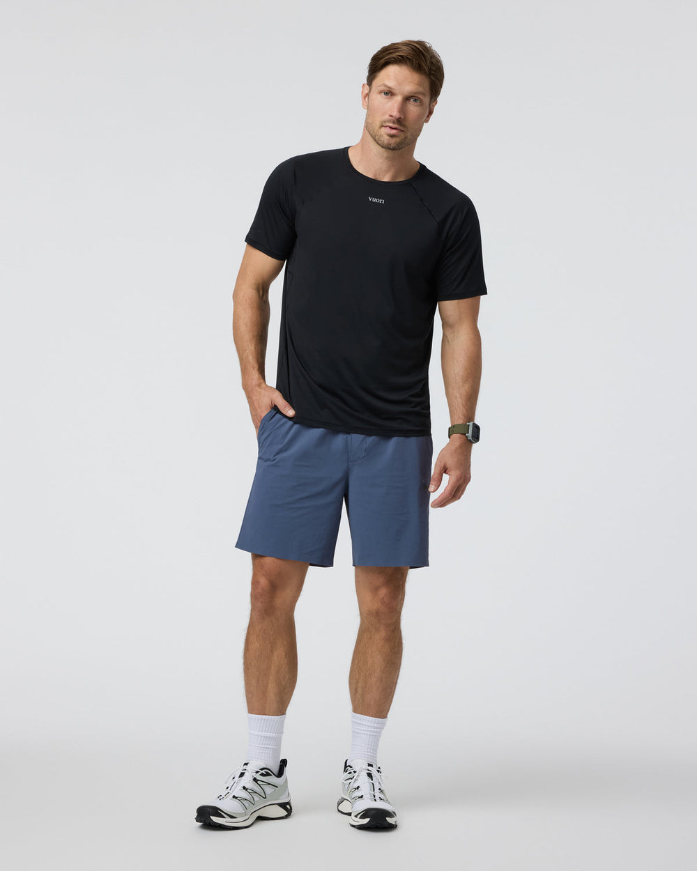 Vuori Grafton Short Unlined Classic Fit 7" Pacific