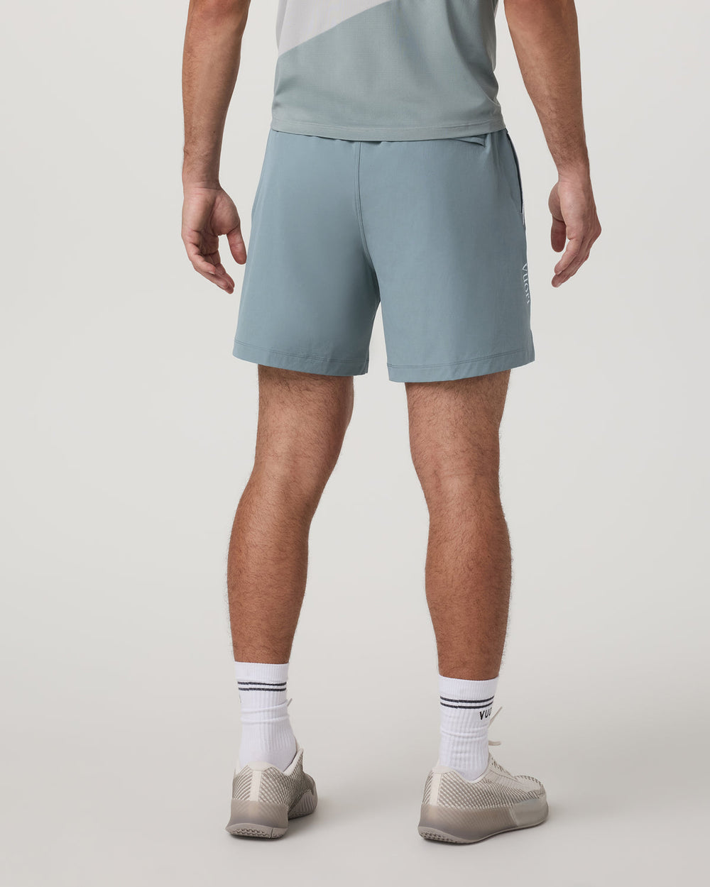 Vuori Crosscourt Short Unlined 7" Men's Mist Tennis Shorts