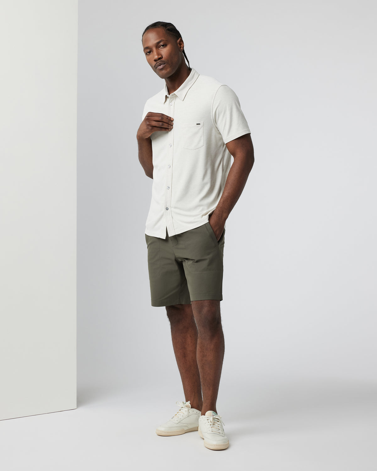 Vuori Meta Easy Short Men's Dark Oregano Casual Shorts
