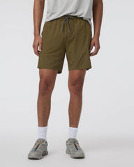 Vuori Grafton Short Unlined Classic Fit 7" Moss Green