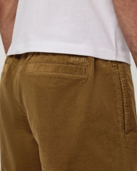 Vuori Optimist Elastic Waist Short 8" Men's Rum Relaxed Shorts