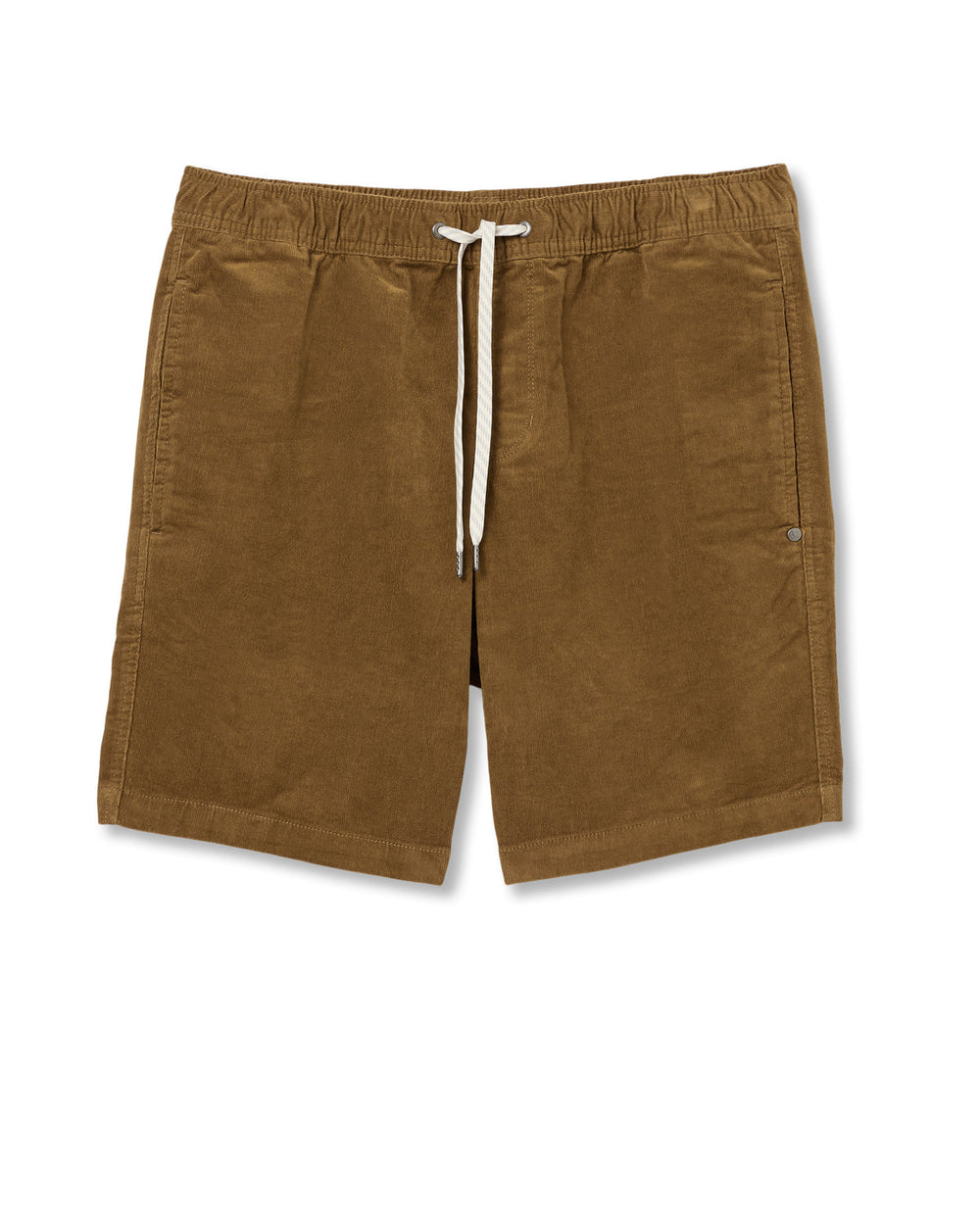 Vuori Optimist Elastic Waist Short 8" Men's Rum Relaxed Shorts