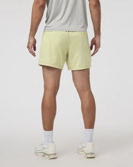 Vuori Kore Short 5" Pale Citron Athletic Shorts