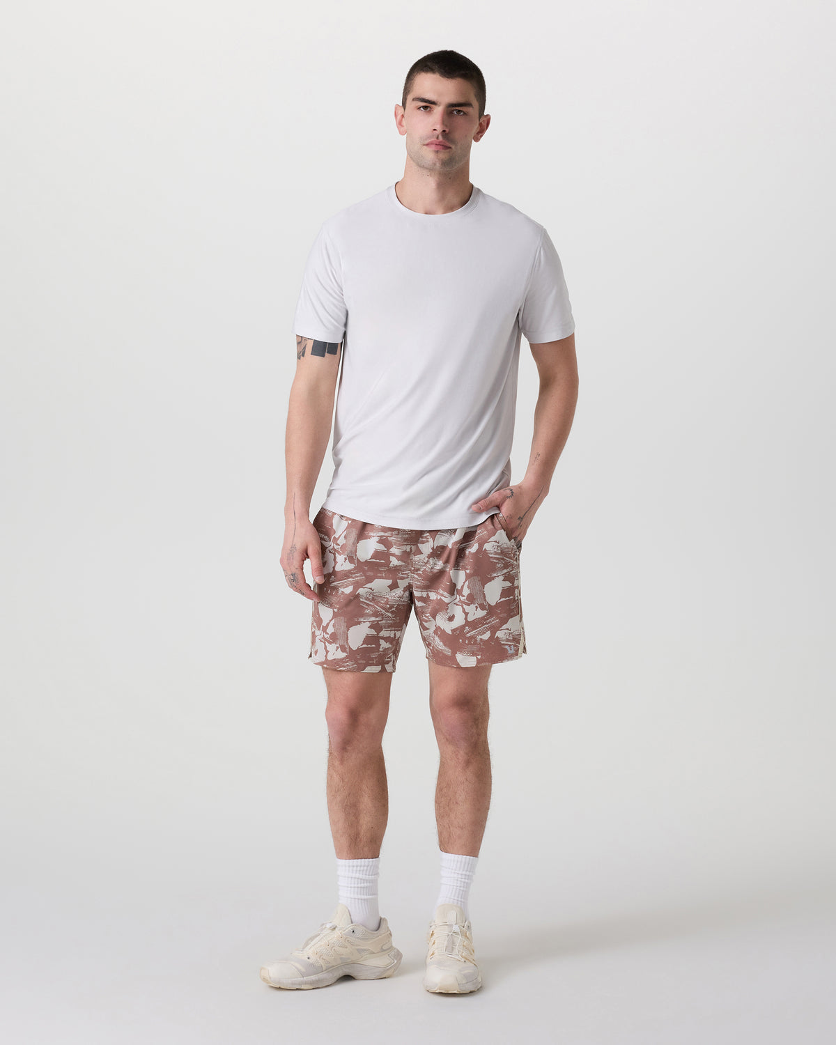 Vuori Trail Short 2.0 Sedona Brown Painted/Salt