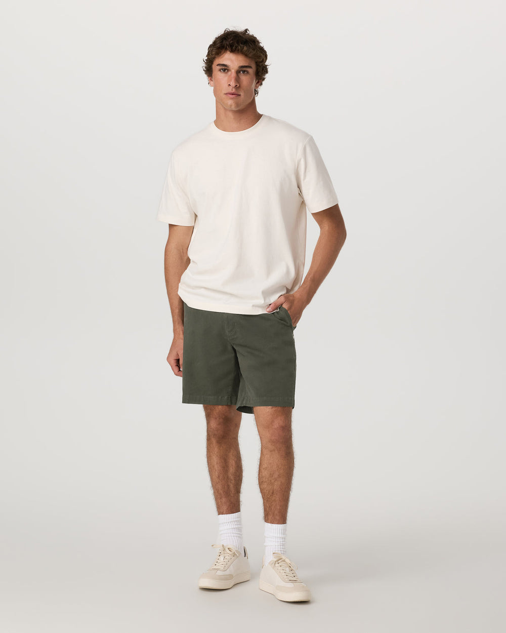 Vuori Fletcher Chino Short 8" Men's Dark Oregano Shorts