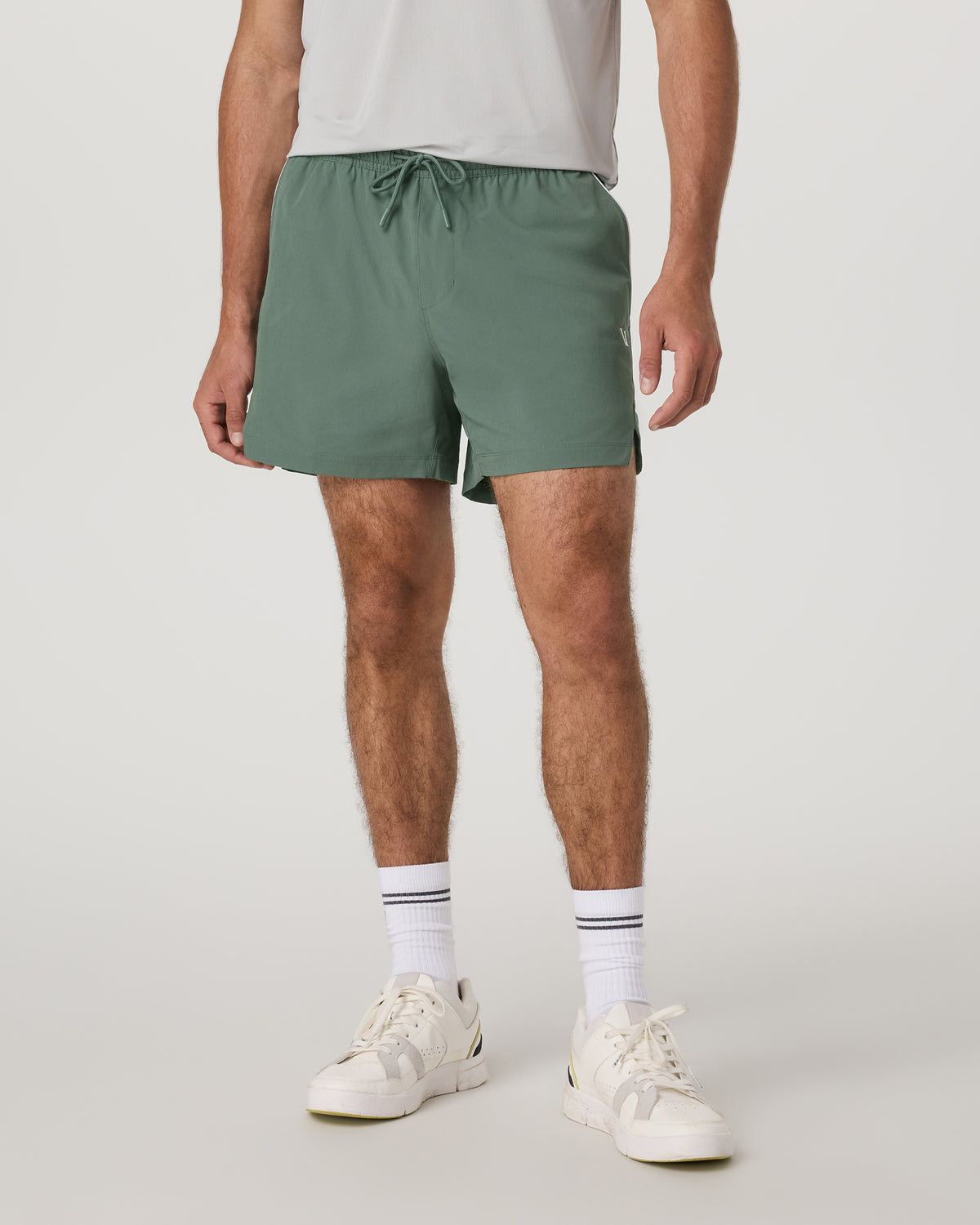 Vuori Crosscourt Short Unlined 5" Men's Marsh Tennis Shorts