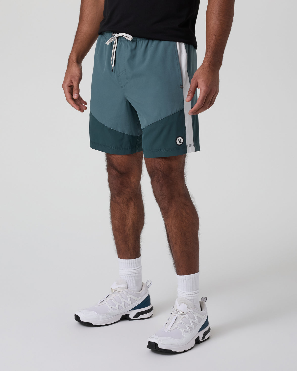Vuori Kore Short X1 Lined Classic Fit 7" Light Deep Sea/Deep Sea/Salt