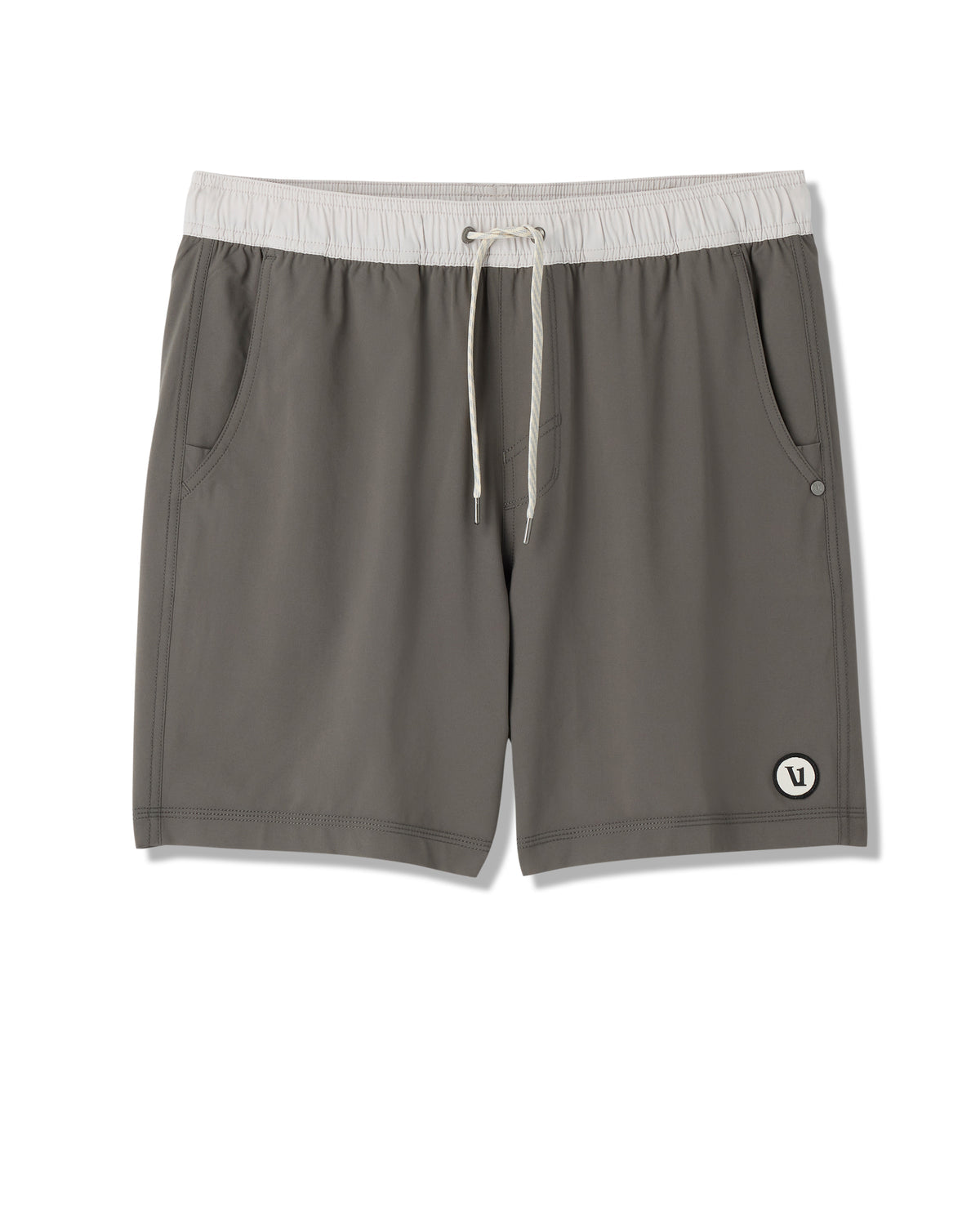 Vuori Kore Short Lined 7" Men's Warm Grey Athletic Shorts