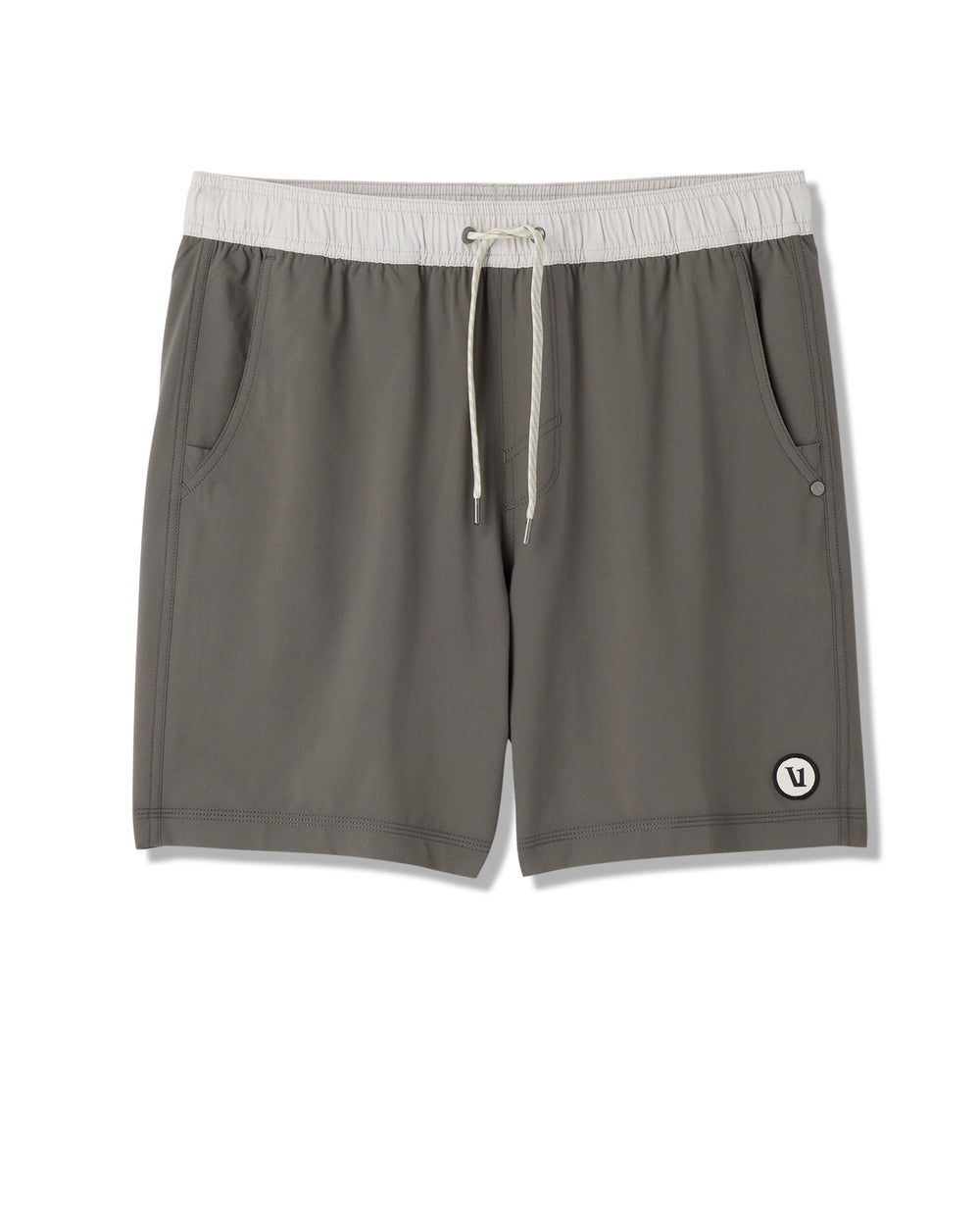 Vuori Kore Short Lined 7" Men's Warm Grey Athletic Shorts