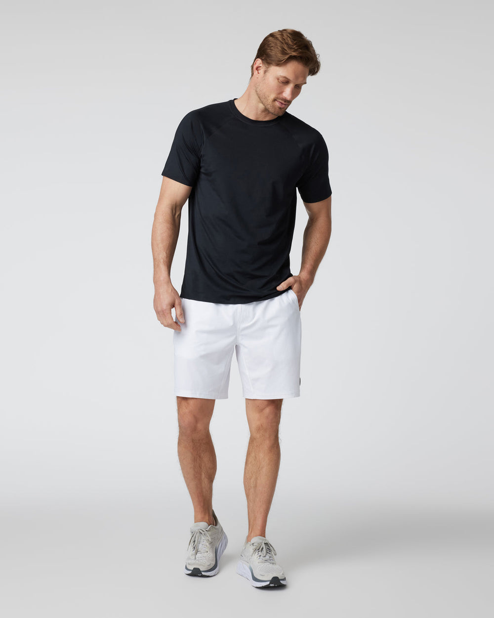 Vuori Kore Short Lined 7" Men's White Athletic Shorts