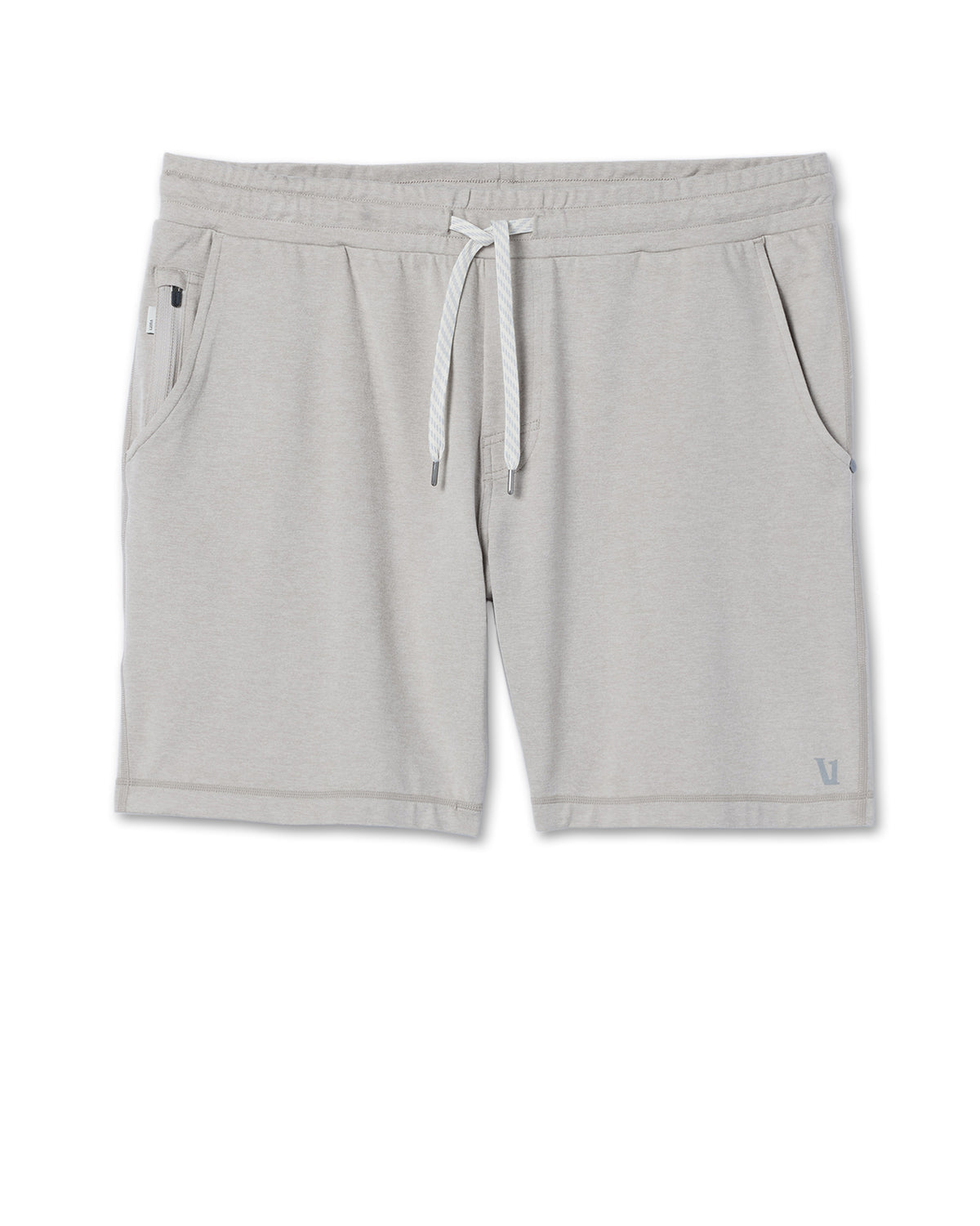 Vuori Ponto Short Men's Dark Salt Heather Jogger Shorts