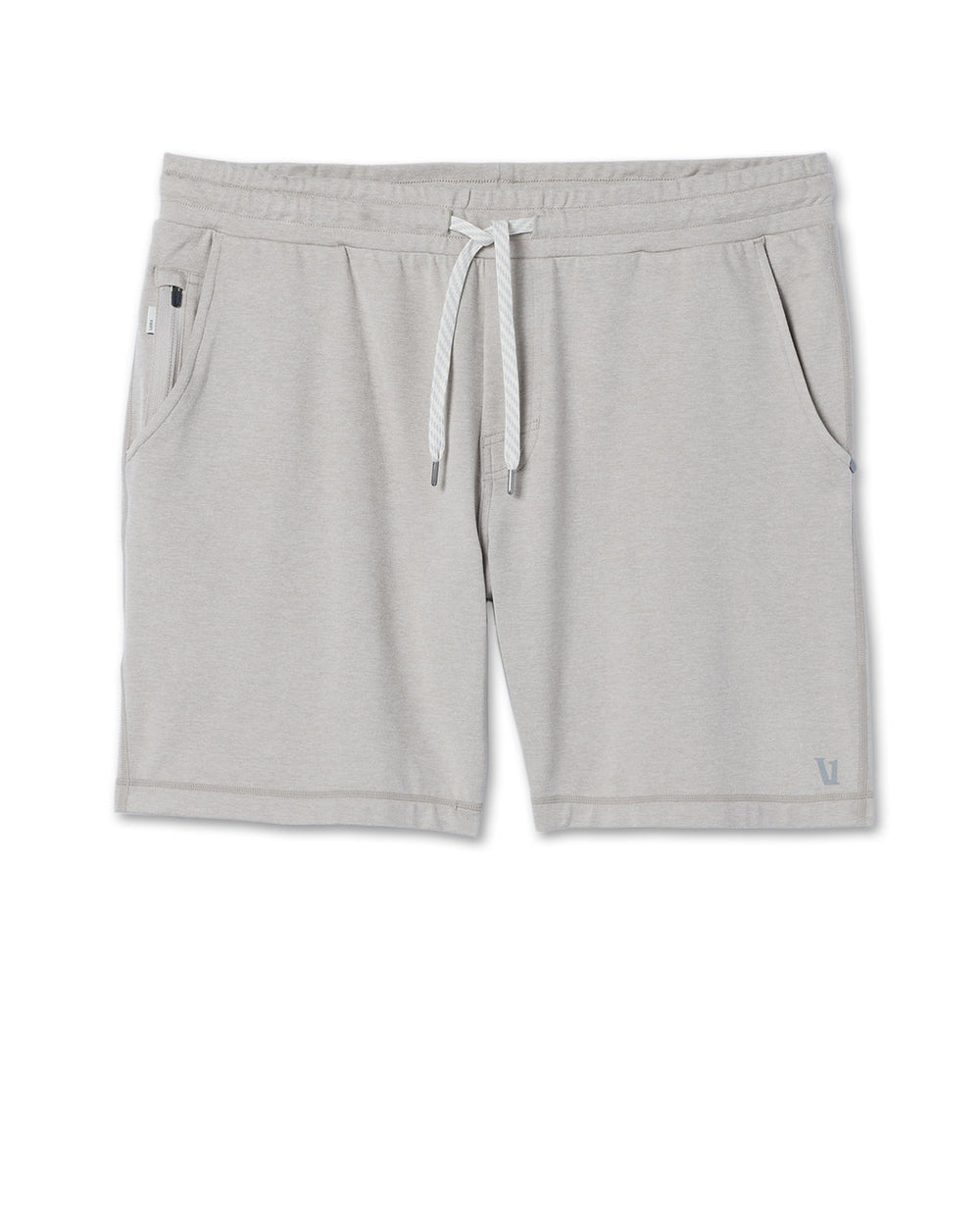 Vuori Ponto Short Men's Dark Salt Heather Jogger Shorts
