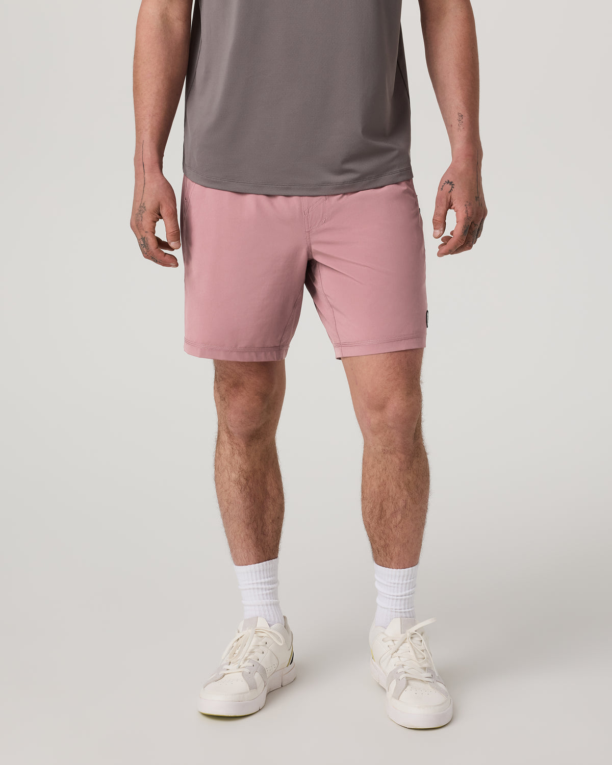 Vuori Kore Short Lined 7" Men's Summer Red Athletic Shorts
