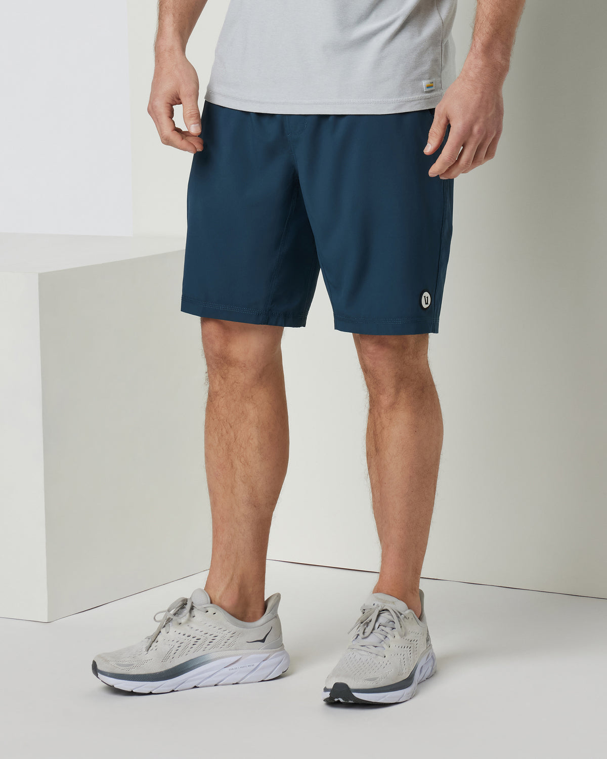 Vuori Kore Short Lined 9" Men's Indigo 9" Inseam Athletic Shorts