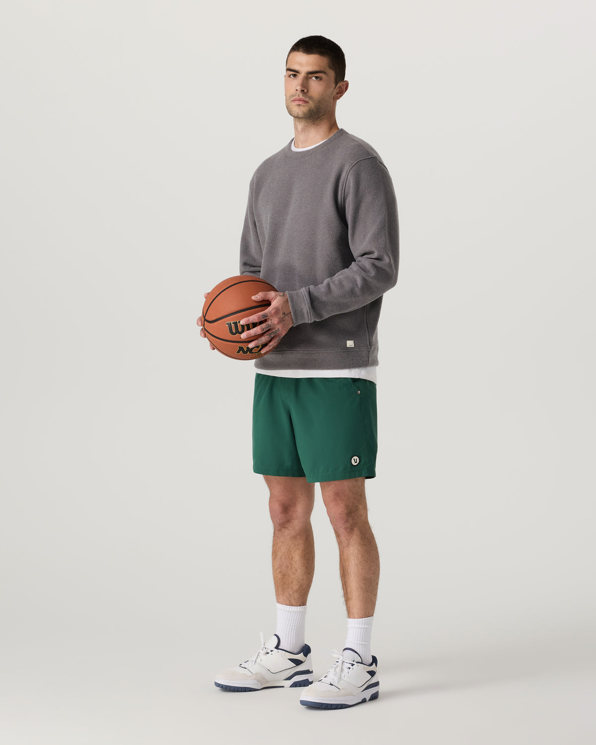 Vuori Kore Short Lined 7" Men's Viridian Athletic Fit Shorts