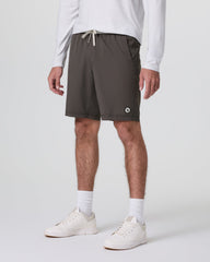 Vuori Kore Short Lined 9" Warm Grey Athletic Shorts