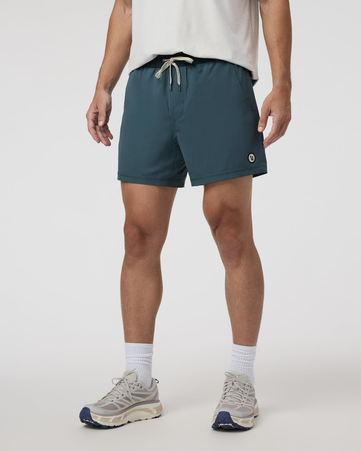 Vuori Kore Short Lined 5" Light Deep Sea Athletic Shorts