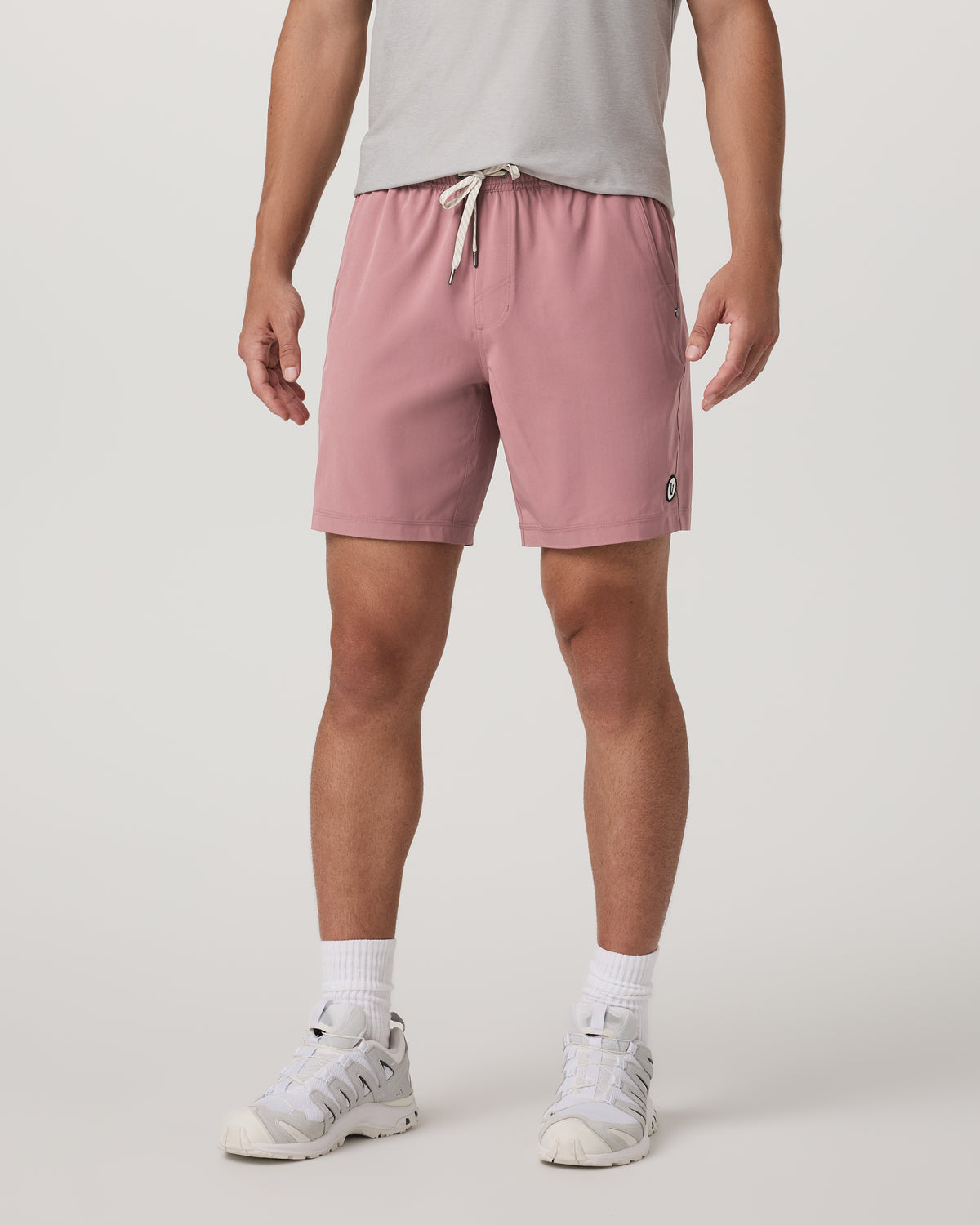 Vuori Kore Short Unlined 7" Men's Summer Red Athletic Fit Shorts