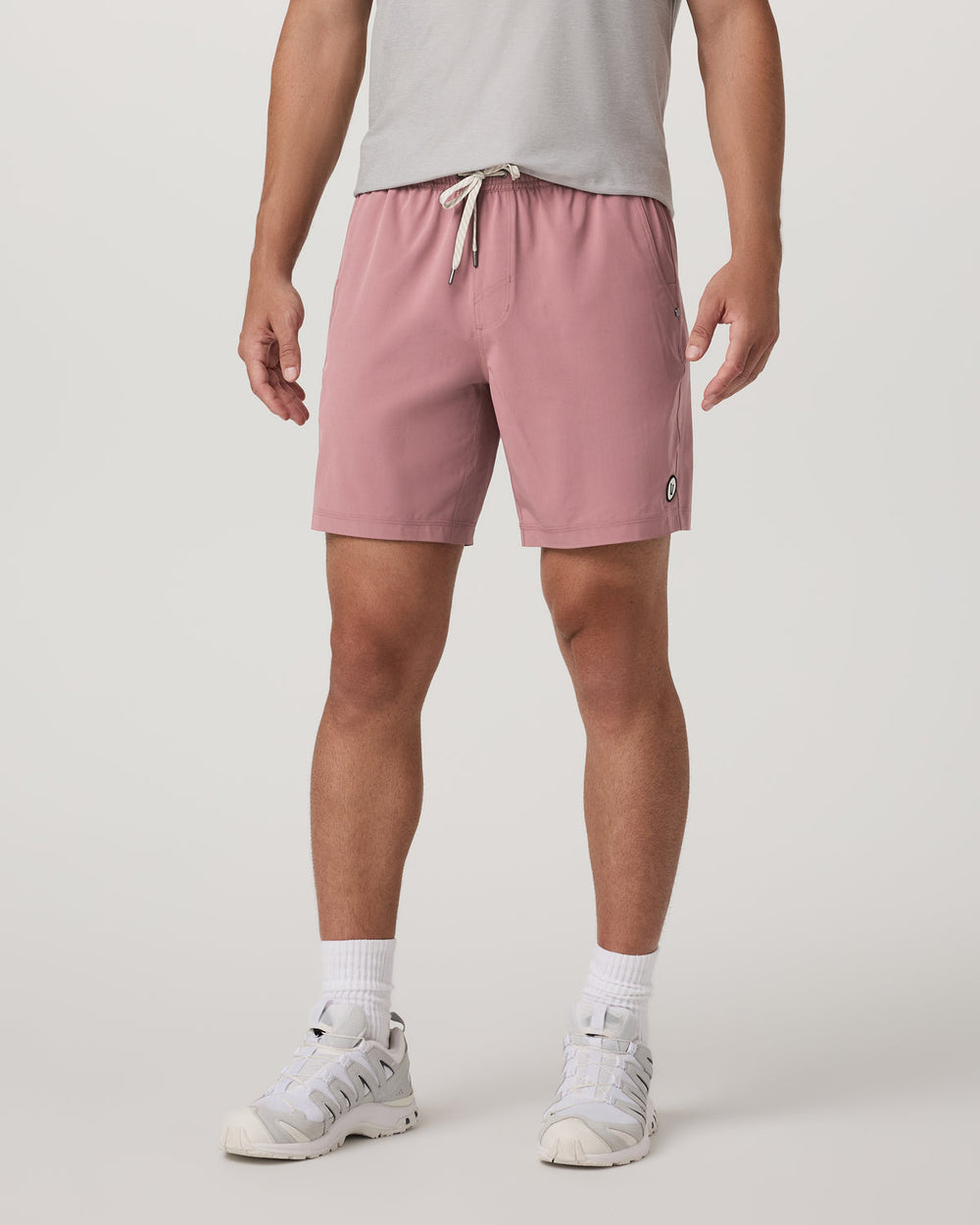 Vuori Kore Short Unlined 7" Men's Summer Red Athletic Fit Shorts
