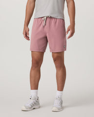 Vuori Kore Short Unlined 7" Men's Summer Red Athletic Fit Shorts