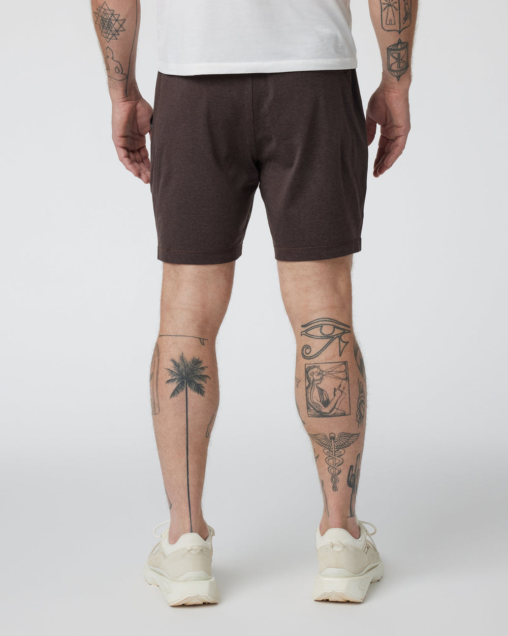 Vuori Ponto Short Men's Java Heather Shorts