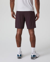 Vuori Kore Short Lined 9" Raisin Tonal Athletic Shorts