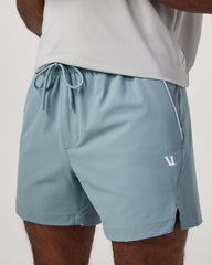 Vuori Crosscourt Short Unlined 5" Men's Mist Tennis Shorts