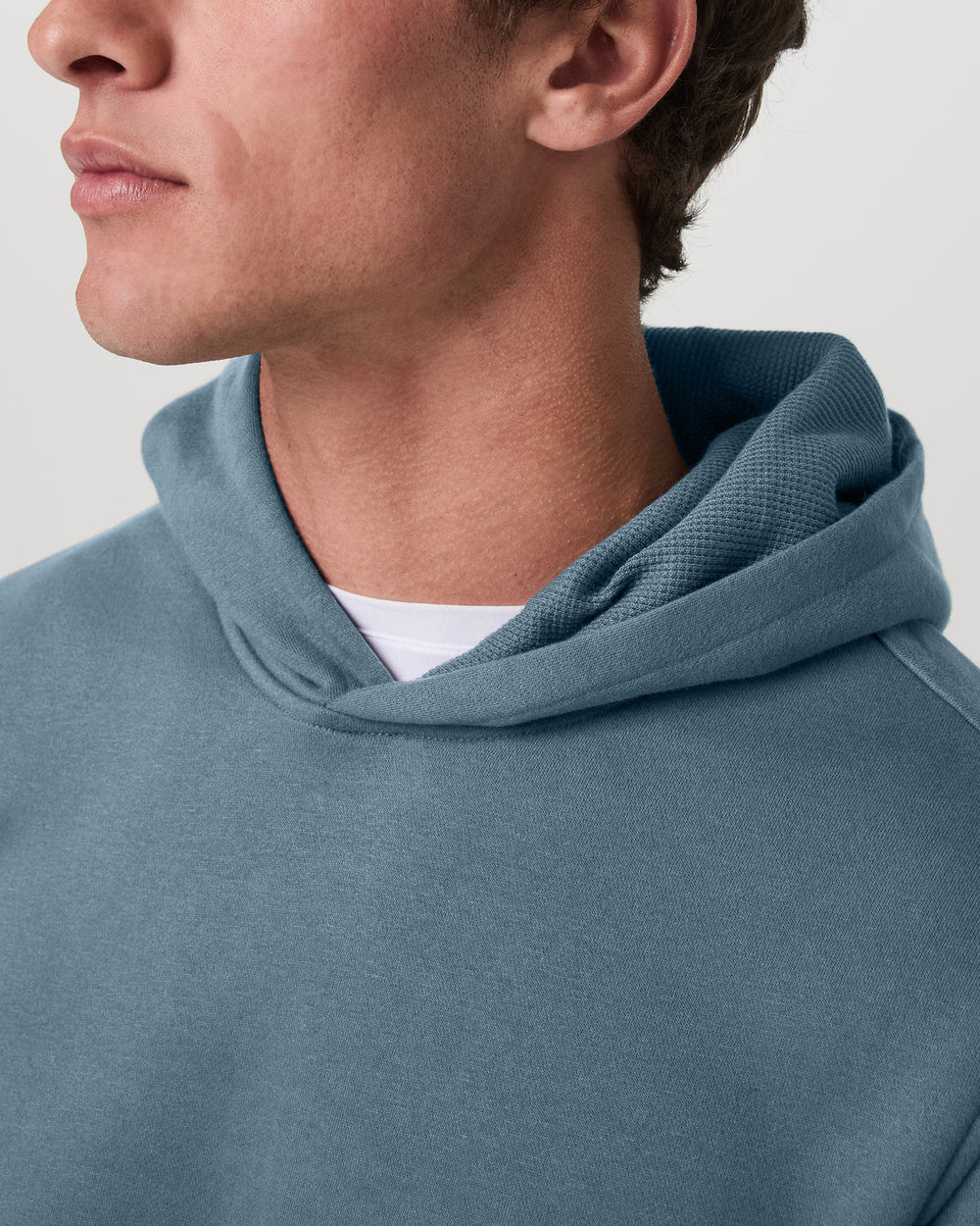 Vuori Seaside Pullover Hoodie Blue Sea Heavyweight Hoodie