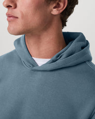 Vuori Seaside Pullover Hoodie Blue Sea Heavyweight Hoodie