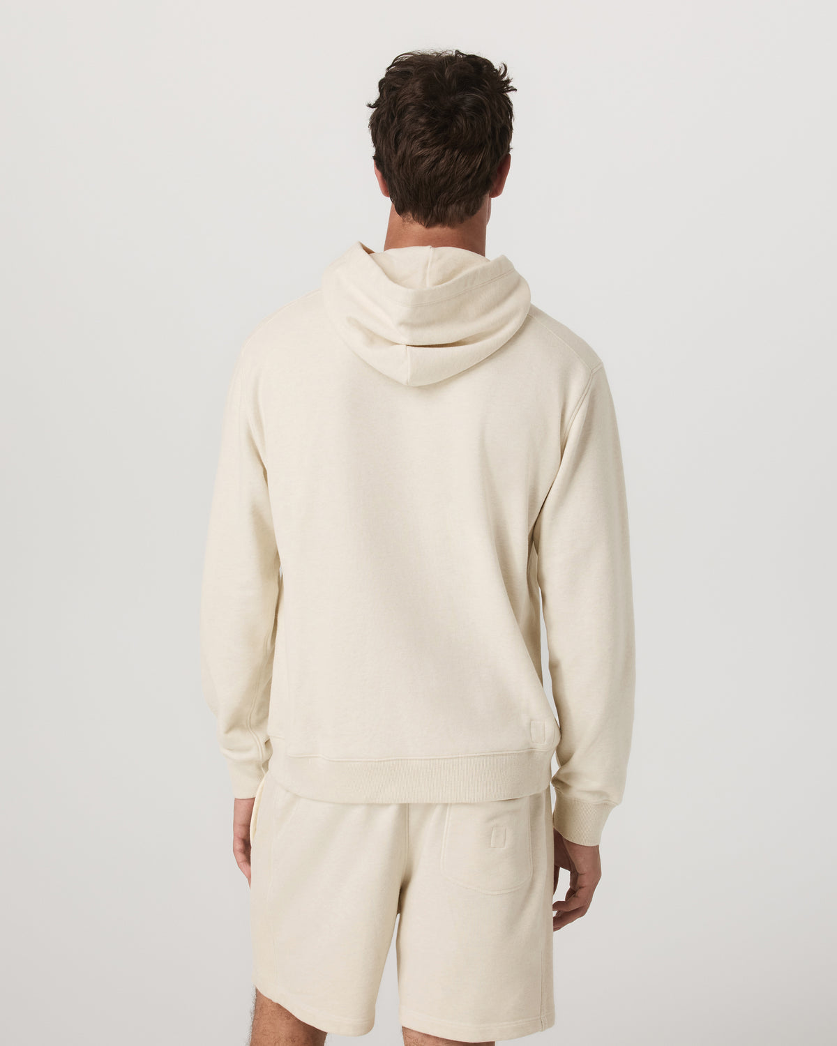 Vuori Cypress Vintage Hoodie Men's Buttermilk Heather Hoodie