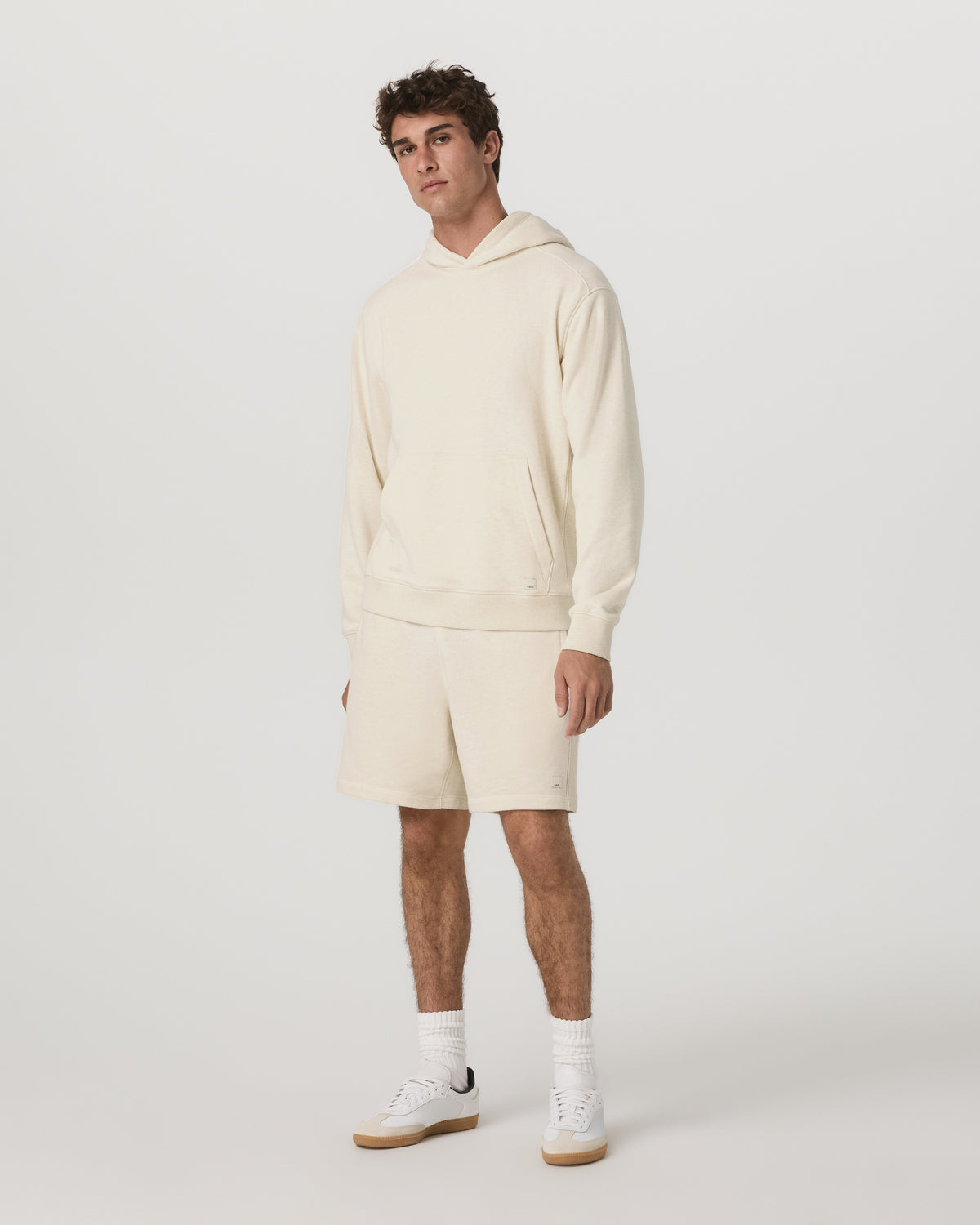 Vuori Cypress Vintage Hoodie Men's Buttermilk Heather Hoodie
