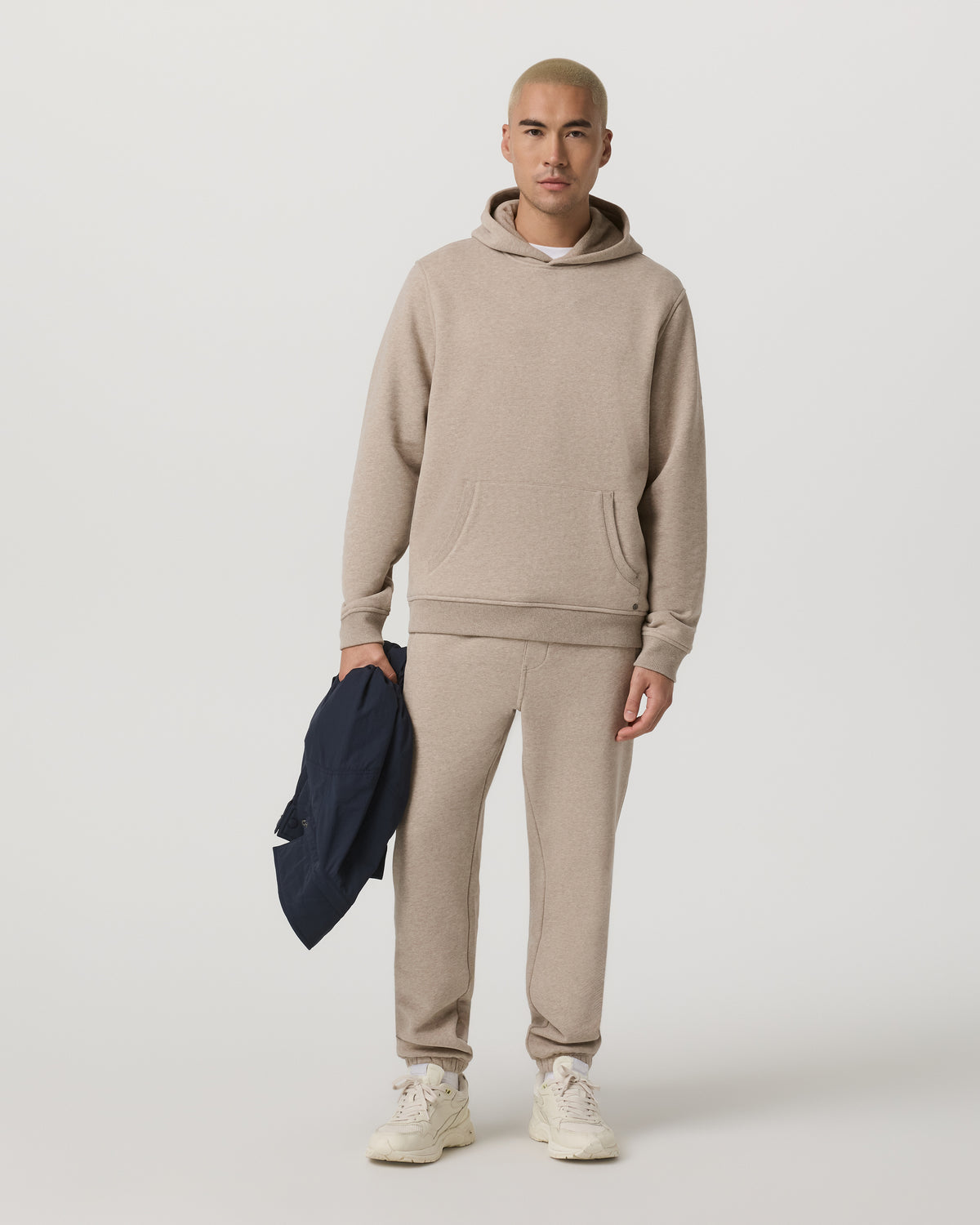 Vuori Seaside Pullover Hoodie Men's Acorn Heather Hoodie