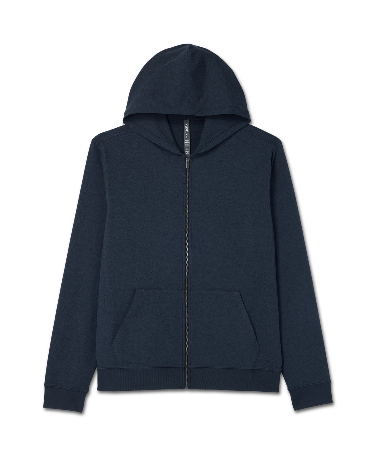Vuori Coronado Full Zip Hoodie 2.0 Men's Midnight Heather Jacket