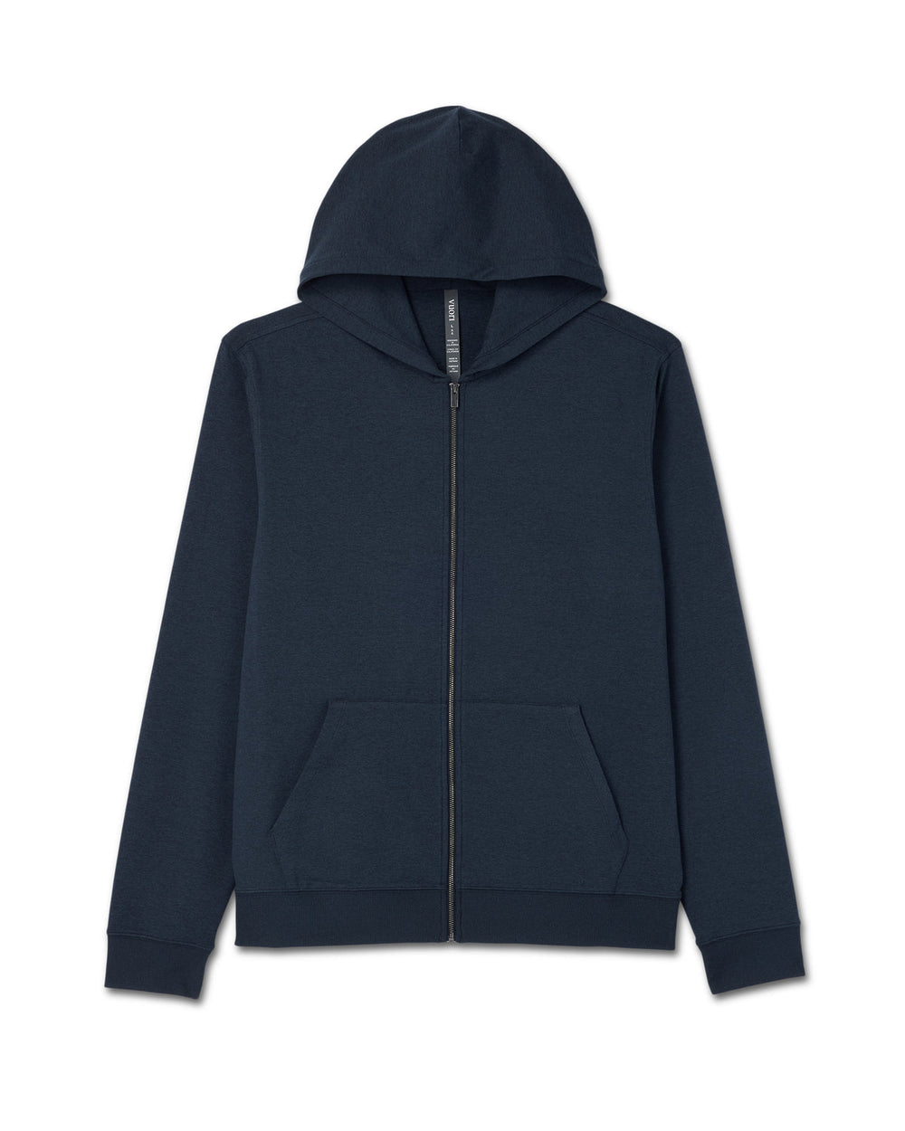 Vuori Coronado Full Zip Hoodie 2.0 Men's Midnight Heather Jacket