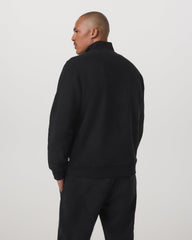 Vuori Seaside 1/2 Zip Classic Men's Black Pullover