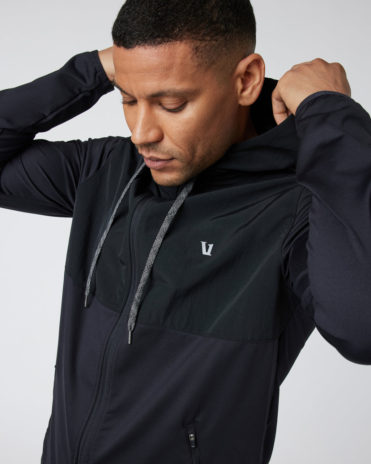Vuori Sunday Element Jacket Men’s Black Running Jacket